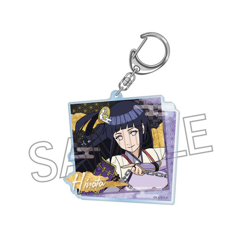 『NARUTO-ナルト- 疾風伝』アクリルキーホルダー 忍武者 日向ヒナタ